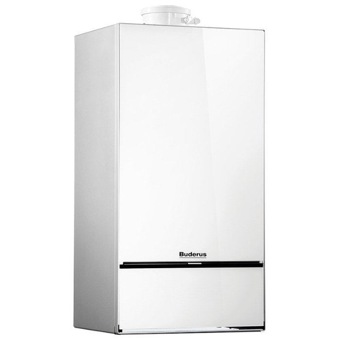 Настенный газовый котел Buderus Logamax plus GB172-42 iW H (белый) от интернет-магазина Climateon