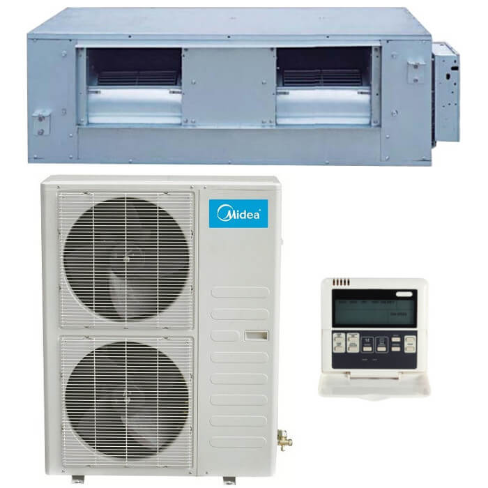 Кондиционер канальный Midea MHG-48HWN1P-R/MOU-48HN1-RR от интернет-магазина ClimateON