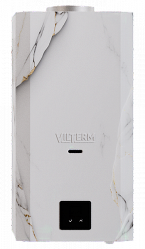 Газовая колонка VilTerm E11 Мрамор белый (с модуляцией) от интернет-магазина Climateon