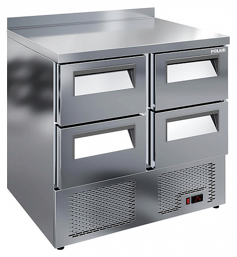 Стол холодильный POLAIR TMi2GN-22-GC с бортом от интернет-магазина Climateon